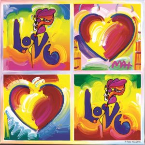 Hearts & Love - 367727 - Copyright Peter Max 2016