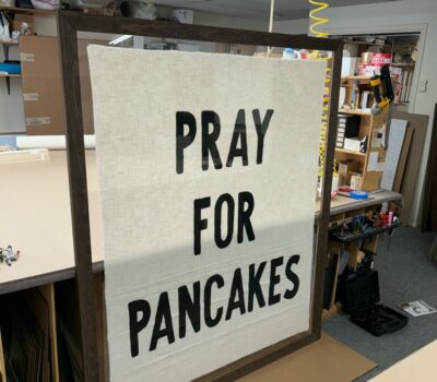 Pray For Pancakes_Framed